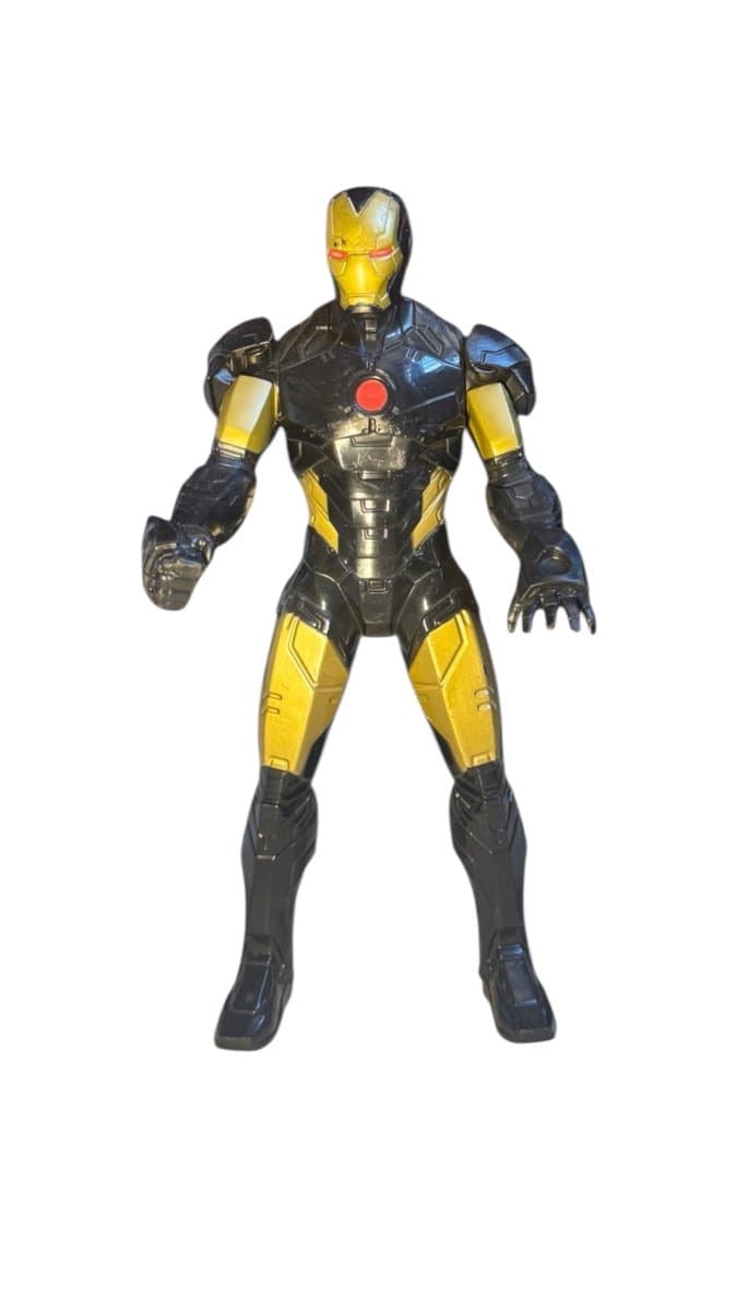 BONECO Iron Man Black x Gold, Preto, tamanho Não informado