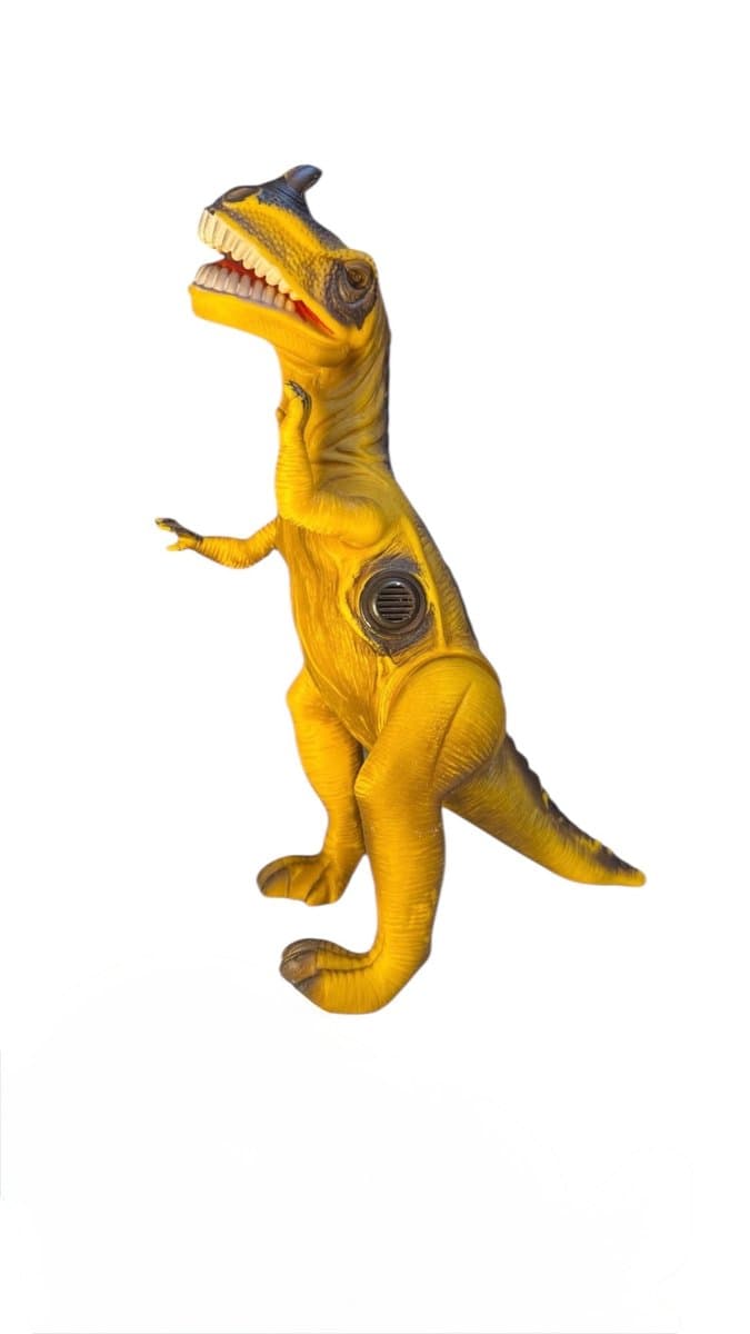 Dinossauro Borracha Médio Que Emite Som, tamanho Não informado