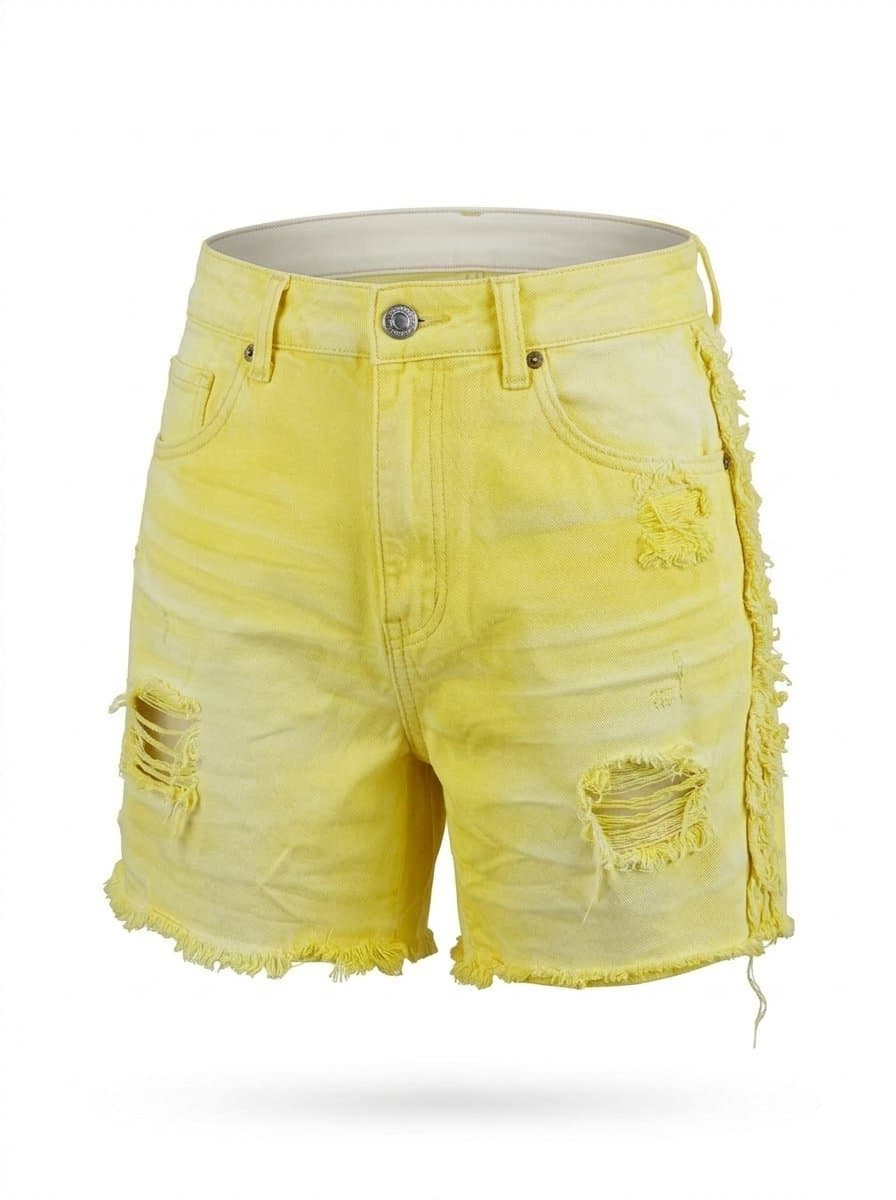 Bermuda Amarela Jj 4, Amarelo, tamanho 40