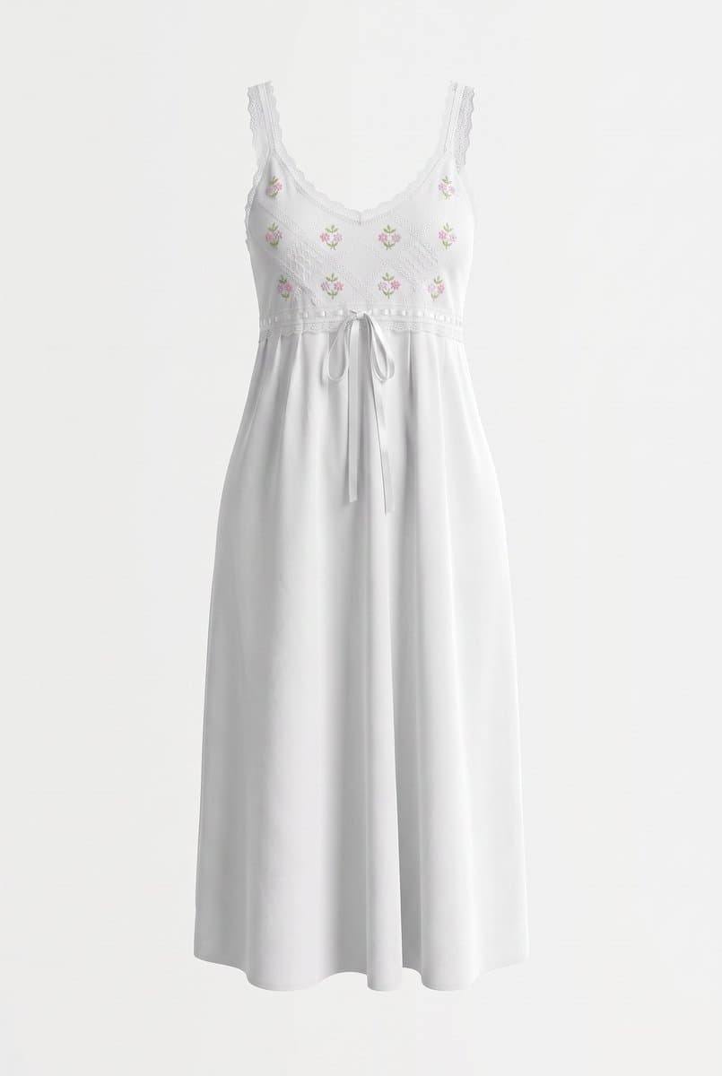 Camisola Branca Algodão, Branco, tamanho UN