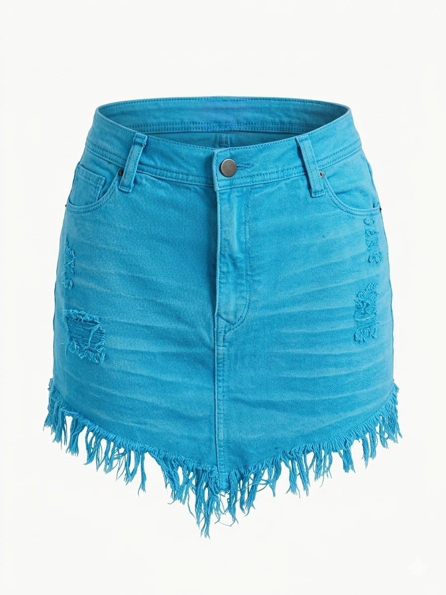 Saia Turquesa Johnjohn 42, John John, Azul-turquesa, tamanho 42