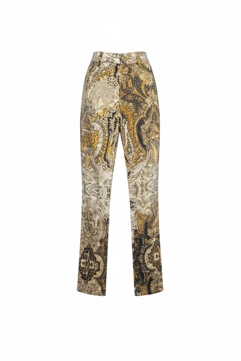 Calça Mob Estampa, MOB, Estampada, tamanho 40