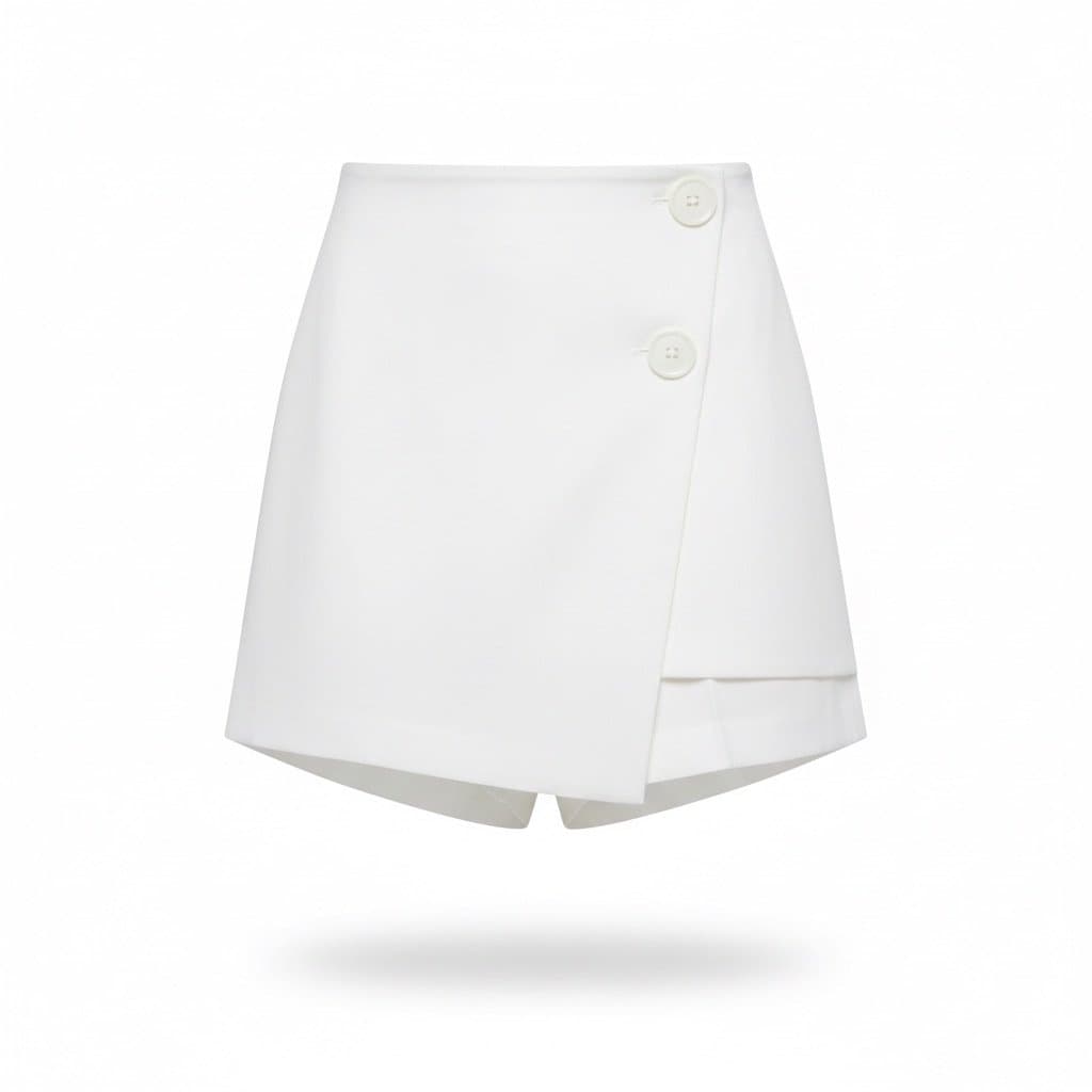 Saia Shorts Keji M Off, Branco, tamanho M