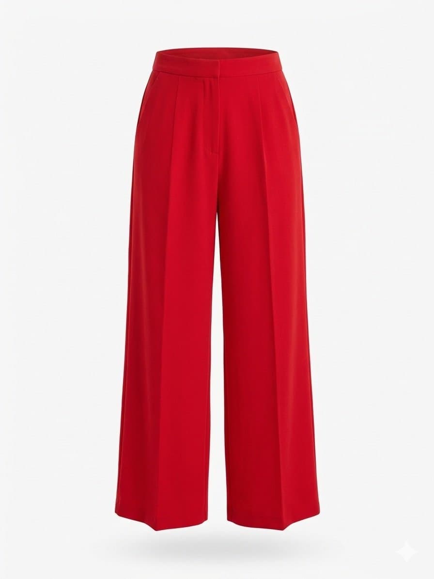 Calça Social Vermelha Charisma P, Vermelho, tamanho P