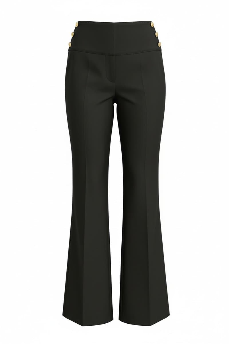 Calça Preta Alfaiataria Rubinella 36, Rubinella, Preto, tamanho 36
