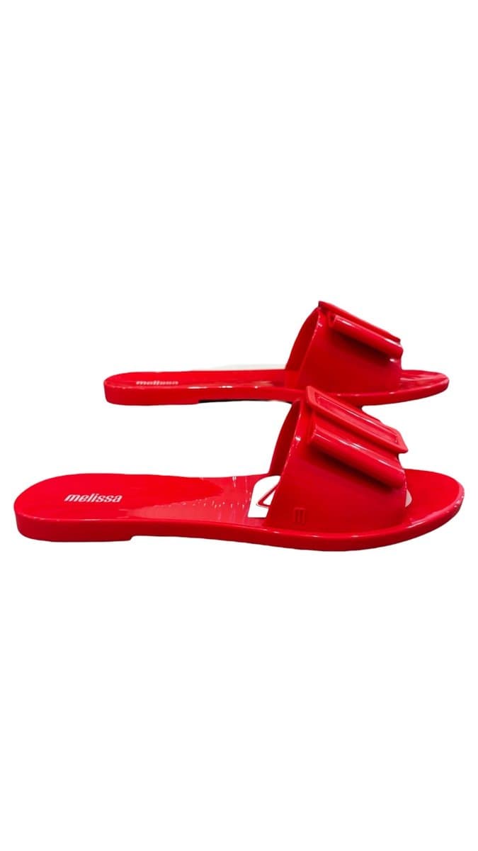 Chinelo Vermelho Laço Melissa 35, Melissa, Vermelho, tamanho 35