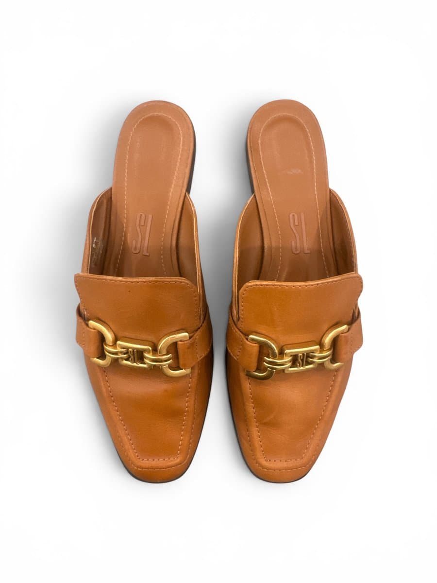 Mule Caramelo Santa Lolla, Santa Lolla, Marrom-claro, tamanho 37