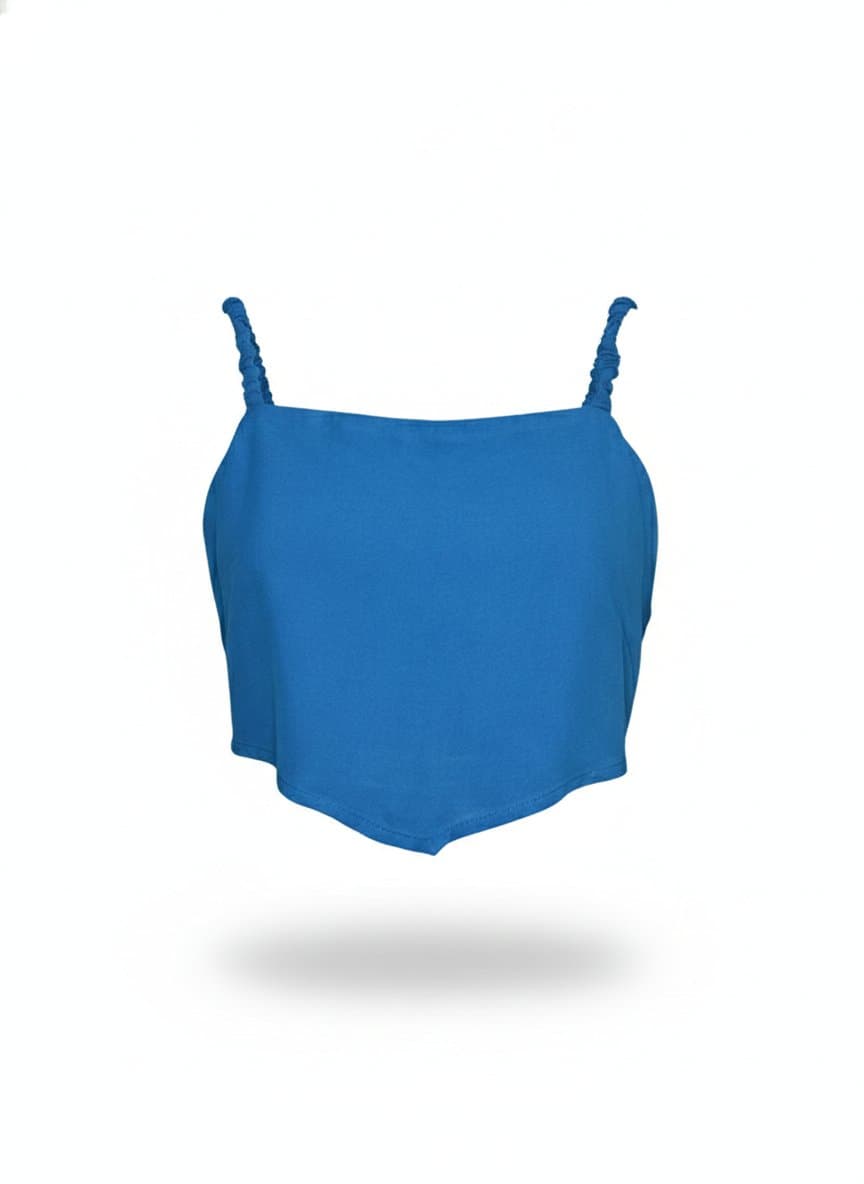 Cropped Azul Gule, Azul, tamanho P