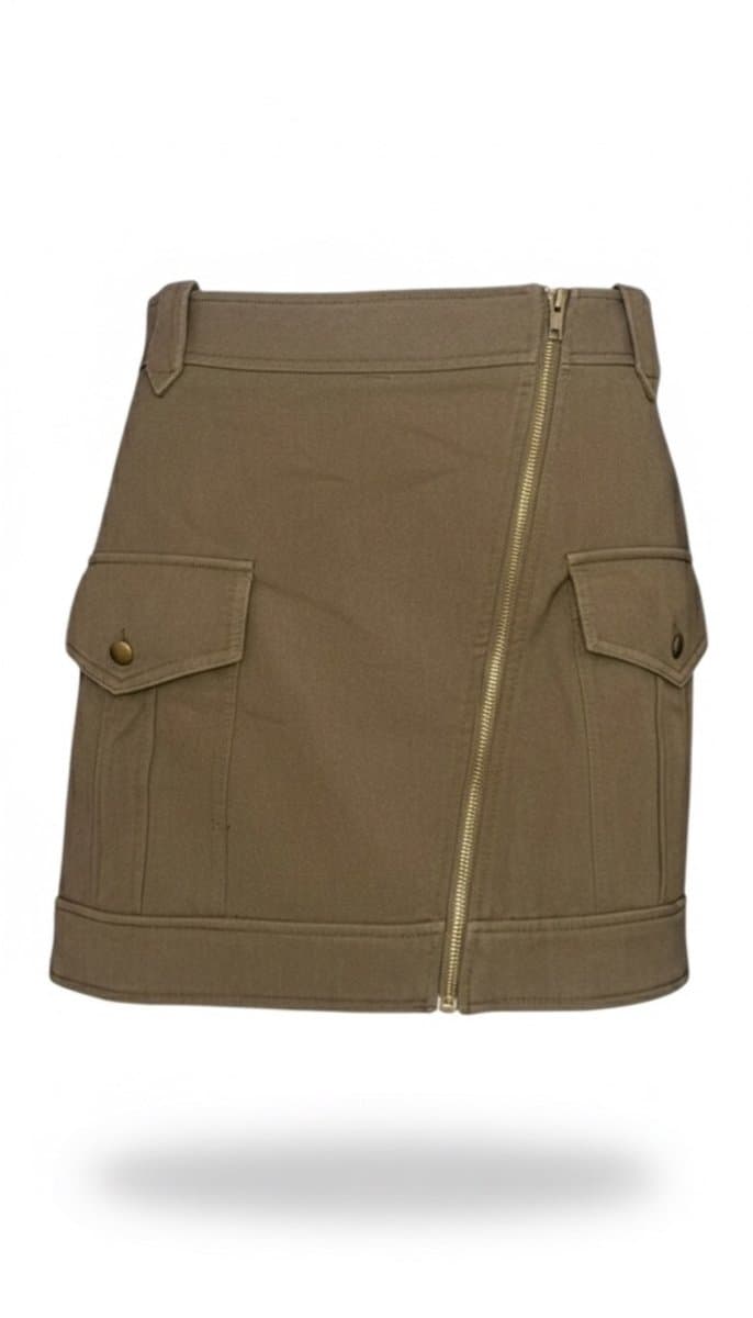 Saia Militar Forever 21 M, Forever 21, Verde-musgo, tamanho M