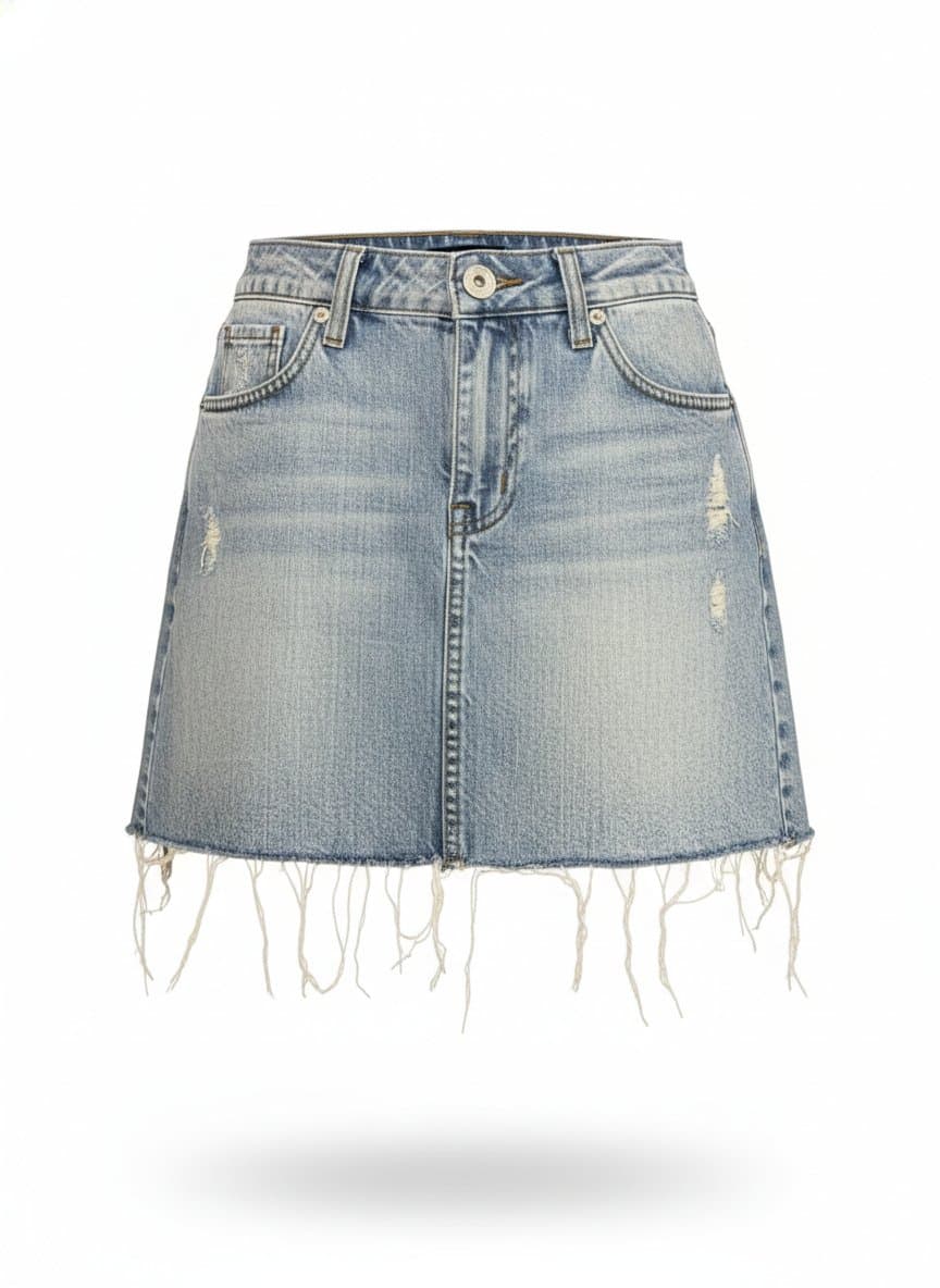 Saia Jeans Lelis Blanc, Lelis Blanc, Azul, tamanho 38